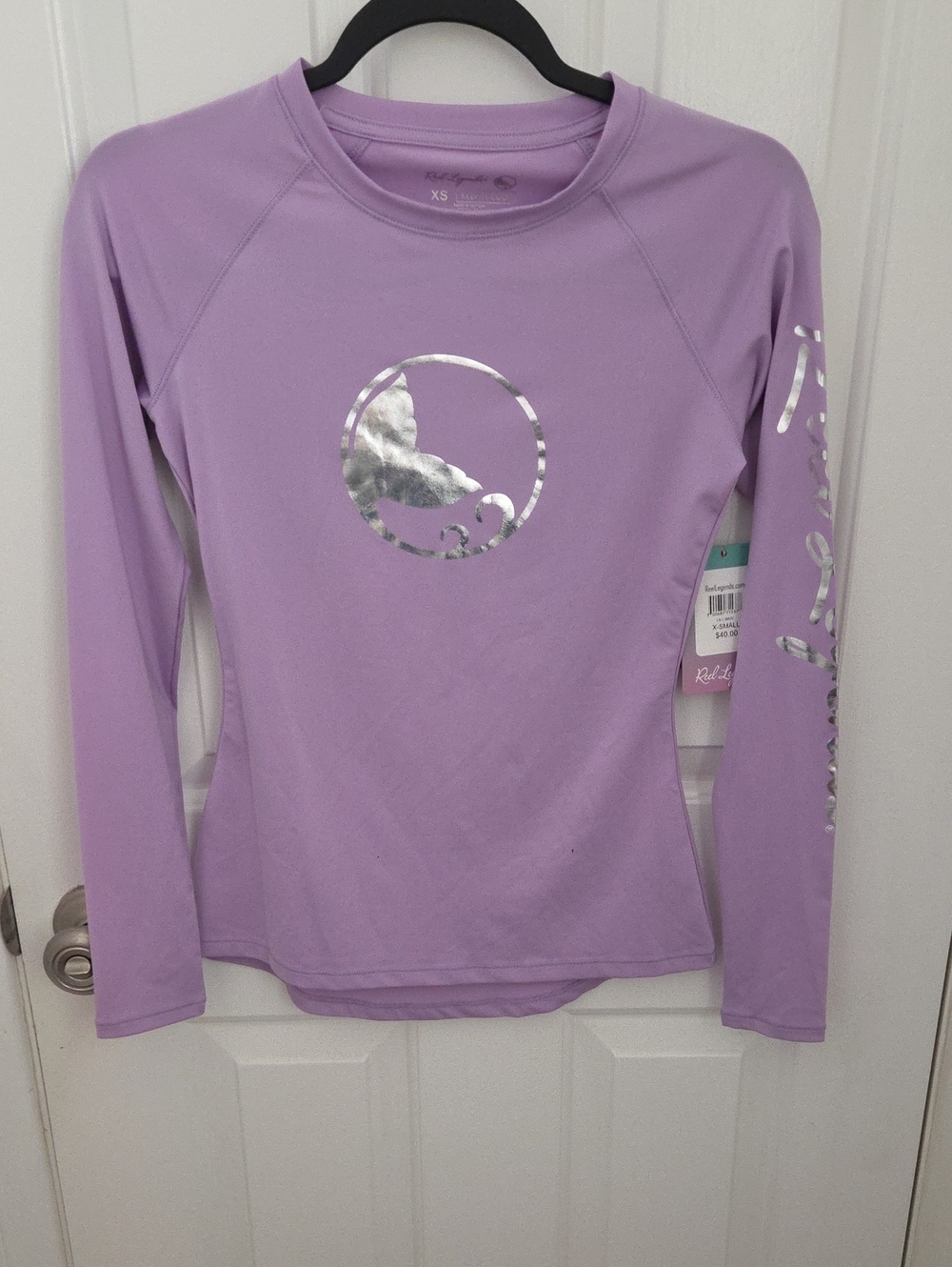 Reel Legends Women's Long-Sleeve Performance Top in Lavender